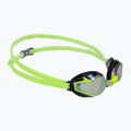 Plavecké brýle TYR Stealth-X Performance Mirrored electro lime