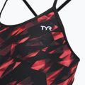 Dámské jednodílné plavky TYR Durafast Elite Triadic Trinityfit red 3