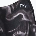 Dámské jednodílné plavky TYR Durafast Elite Waveform Cutoutfit titanium 3