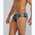 Pánské plavecké slipy TYR Durafast Elite Waveform Brief titanium 3