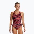 Dámské jednodílné plavky TYR Durafast Lite Seismo Maxfit red