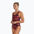 Dámské jednodílné plavky TYR Durafast Lite Seismo Maxfit red 4
