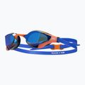 Plavecké brýle TYR Tracer-X RZR Mirrored blue/orange