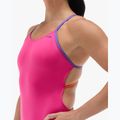 Dámské jednodílné plavky Tyr Multistrap Cutoutfit Durafast Elite pink/multi 6