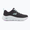 Dámská tréninková obuv SKECHERS Arch Fit Comfy Wave black/lavender 2