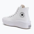 Dámské tenisky Converse Chuck Taylor All Star Move Platform Leather white 3