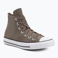 Tenisky Converse Chuck Taylor All Star Faux Leather Hi classic taupe/dark matter