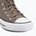 Tenisky Converse Chuck Taylor All Star Faux Leather Hi classic taupe/dark matter 7