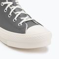 Dámské tenisky Converse Chuck Taylor All Star EVA Lift Platform Leather sharkskin/warm quarry/egret 7