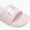 Dámské nazouváky Nike Victori One Slide barely rose/barely rose/metallic silver 7