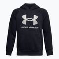 Dětská sportovní mikina Under Armour Rival Fleece Hoodie černá 1357585-001