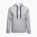 Dámská mikina Under Armour Rival Fleece Hb Hoodie šedá 1356317