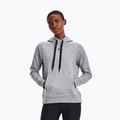 Dámská mikina Under Armour Rival Fleece Hb Hoodie šedá 1356317 3