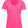 Dámské sportovní tričko Under Armour Tech SSV - Solid 653 růžovo-stříbrné 1255839