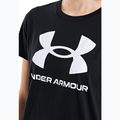 Dámské tričko  Under Armour Rival Logo black/white 4