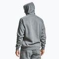 Pánská mikina Under Armour Rival Hoodie pitch gray light heather/onyx white 5