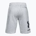Under Armour Rival Fleece šedé pánské tréninkové šortky 1357118 4