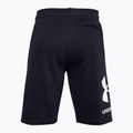 Pánské tréninkové šortky Under Armour Rival Fleece černé 1357118 4