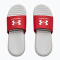 Under Armour Ansa Fix SL pánské žabky halo gray/red/halo gray 12