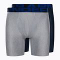 Pánské boxerky Under Armour Ua Tech 6In 2-Pack šedé 1363619-408