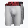 Pánské boxerky Under Armour Ua Tech 9In 2-Pack šedé 1363622-011