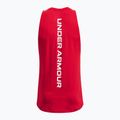 Pánské basketbalové tričko Under Armour Baseline Cotton Tank red/white/white 6