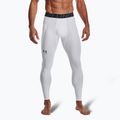 Pánské fitness  legíny Under Armour HeatGear white/black