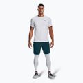 Pánské fitness  legíny Under Armour HeatGear white/black 2