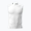 Pánské tréninkové tričko Under Armour HG Armour Comp Mock SL castlerock/white