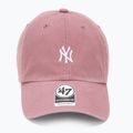 Kšiltovka 47 Brand MLB New York Yankees Base Runner CLEAN UP mauve 2