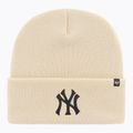 Zimní čepice 47 Brand MLB New York Yankees Haymaker natural