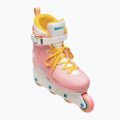 Dámské kolečkové brusle IMPALA Lightspeed Inline Skate pink yellow 2