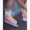 Dámské kolečkové brusle IMPALA Lightspeed Inline Skate pink yellow 7