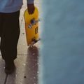 Globe Goodstock classic skateboard žlutý 10