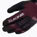 Dámské cyklistické rukavice Dakine Cross-X bordó a černá D10003480 4