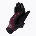 Dámské cyklistické rukavice Dakine Syncline Gel burgundy-black D10003741