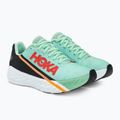 Běžecké boty HOKA Rocket X eggshell blue/black 5