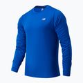 Pánské tričko longsleeve   New Balance Core Run team royal