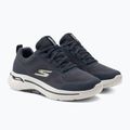 Pánské boty SKECHERS Go Walk Arch Fit Idyllic navy/white/gold 4