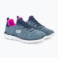 Dámské boty  SKECHERS Summits Quick Getaway navy/hot pink 4