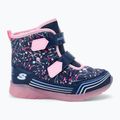 Dětské sněhule SKECHERS Illumi Brights Power Paint navy/pink 2
