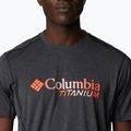 Pánské trekingové tričko Columbia Titan Pass Graphic Tee černé 1991471 4