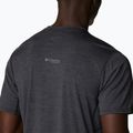 Pánské trekingové tričko Columbia Titan Pass Graphic Tee černé 1991471 5