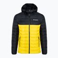 Pánská péřová bunda Columbia Powder Lite Hooded černo-žlutá 1693931 6