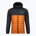 Pánská péřová bunda Columbia Powder Lite Hooded oranžovo-černá 1693931
