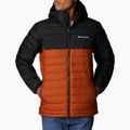 Pánská péřová bunda Columbia Powder Lite Hooded oranžovo-černá 1693931 6