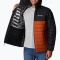 Pánská péřová bunda Columbia Powder Lite Hooded oranžovo-černá 1693931 9