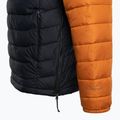 Pánská péřová bunda Columbia Powder Lite Anorak oranžovo-černá 4