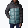 Pánská péřová bunda Columbia Pike Lake Hooded černá-šedá 1738032