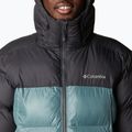 Pánská péřová bunda Columbia Pike Lake Hooded černá-šedá 1738032 5